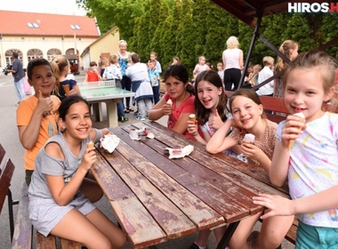 Jó idő, jégkrém, boldog gyermekek: Ez csak a Rotary lehet! hír